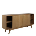Marte 2 Door 4 Drawers Sideboard in Oak - image 5