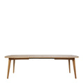 Marte Extendable Dining Table in Oak 180/270 x 102 x 76cm - image 2