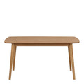 Nagano Rectangular Dining Table in Oak 150x80cm - image 2