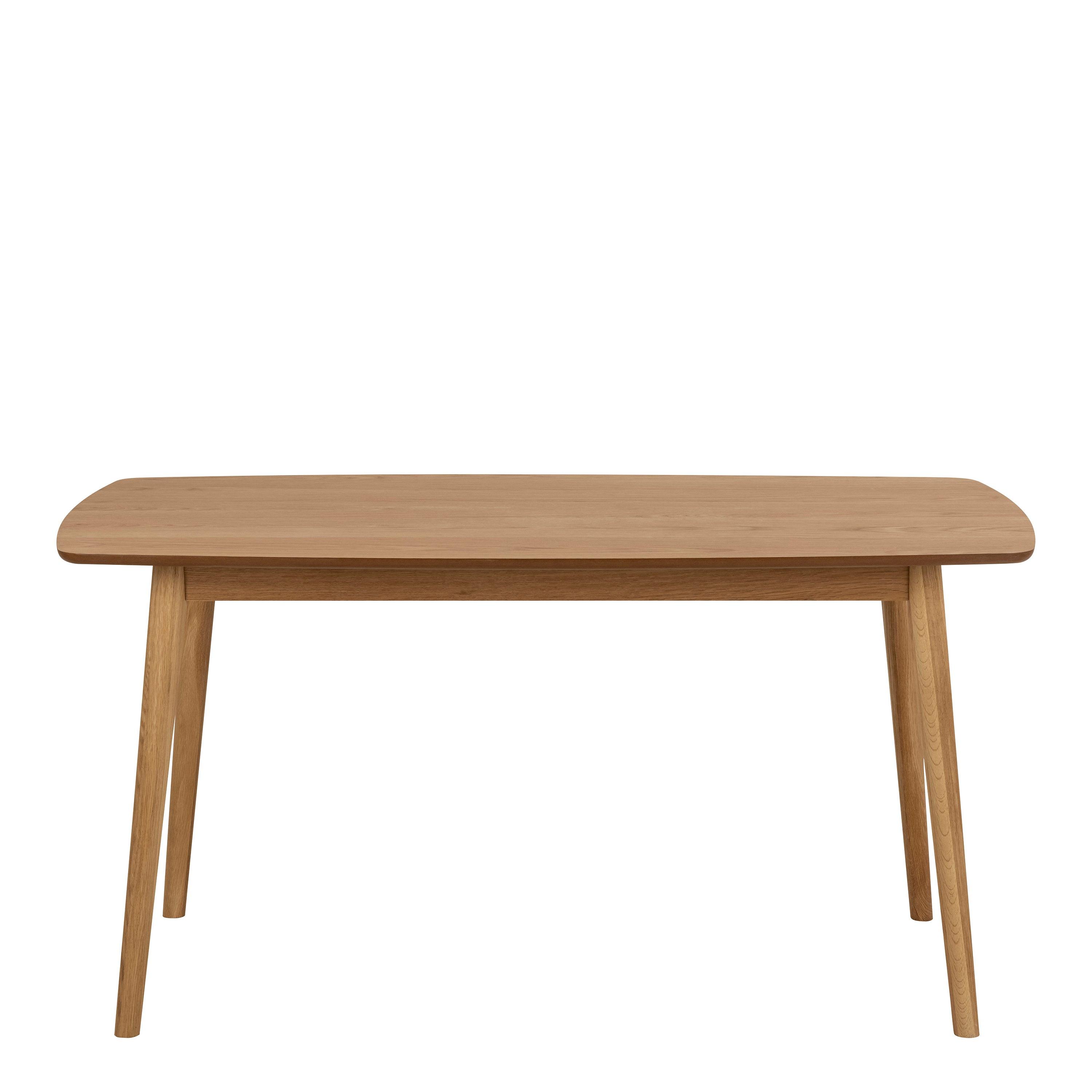 Nagano Rectangular Dining Table in Oak 150x80cm - image 2