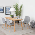 Nagano Rectangular Dining Table in Oak 150x80cm - image 5