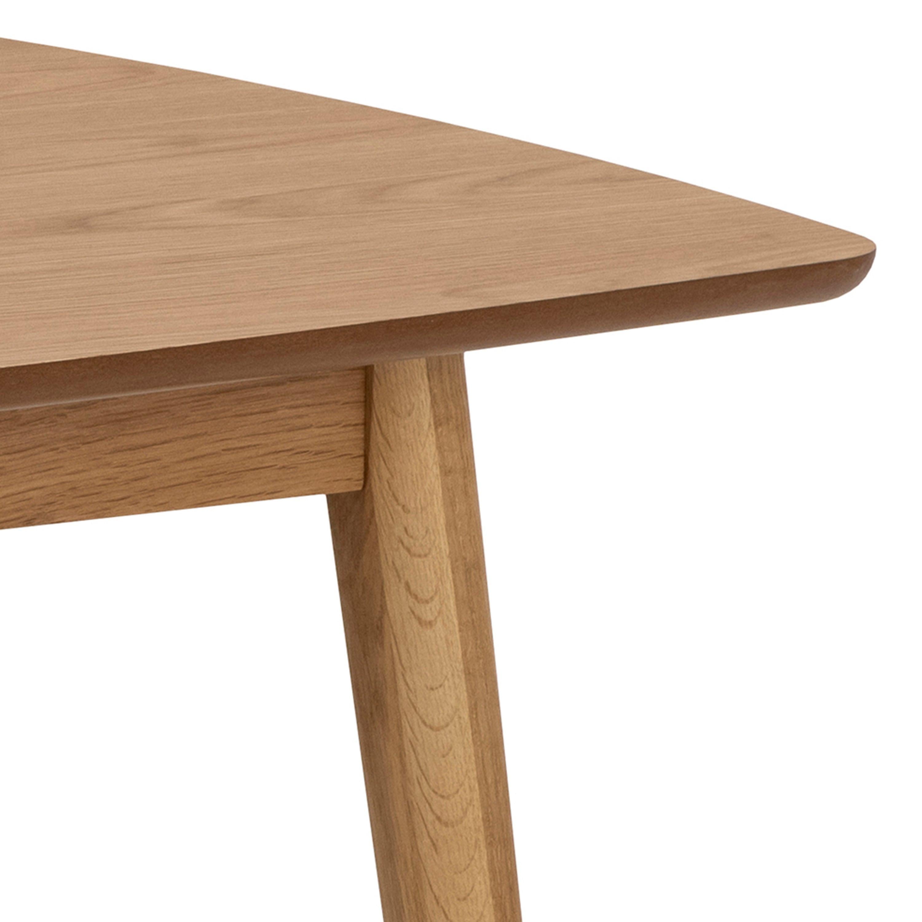 Nagano Rectangular Dining Table in Oak 150x80cm - image 7