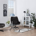 Heaven Round Coffee Table with Glass Top and Chrome Legs - image 4