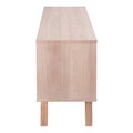 A-Line Sideboard with 4 Drawers and Sliding Door in White Oak - image 2