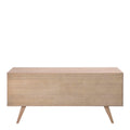 A-Line Sideboard with 4 Drawers and Sliding Door in White Oak - image 3