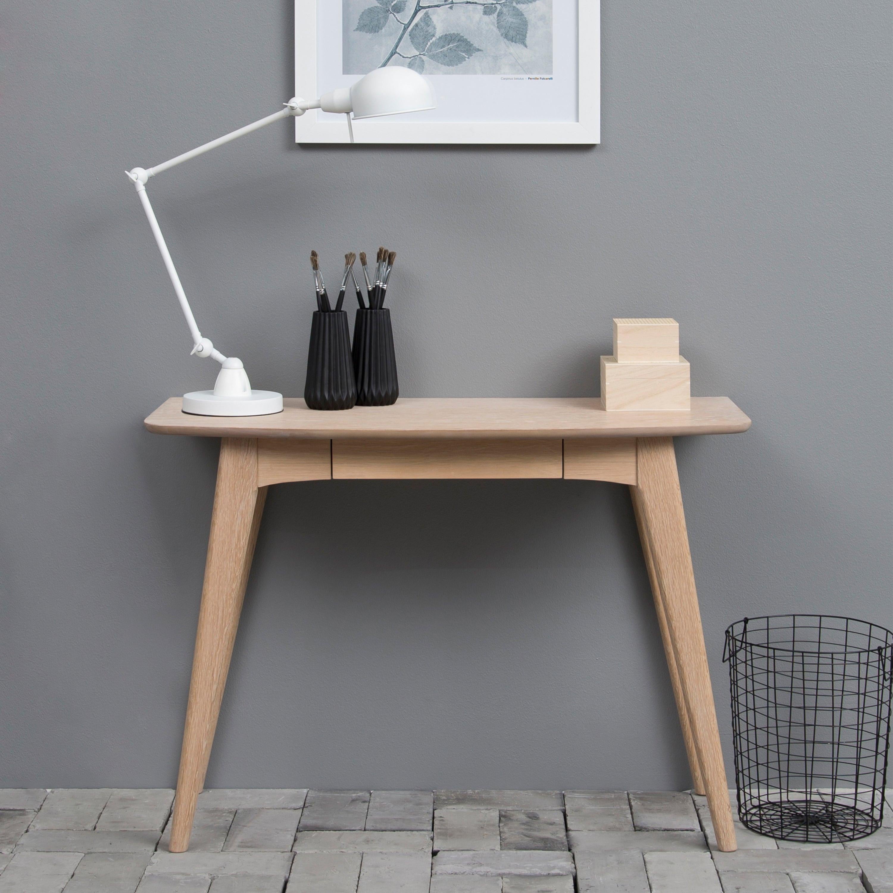 Woodstock 1 Drawer Desk in Oak - image 5