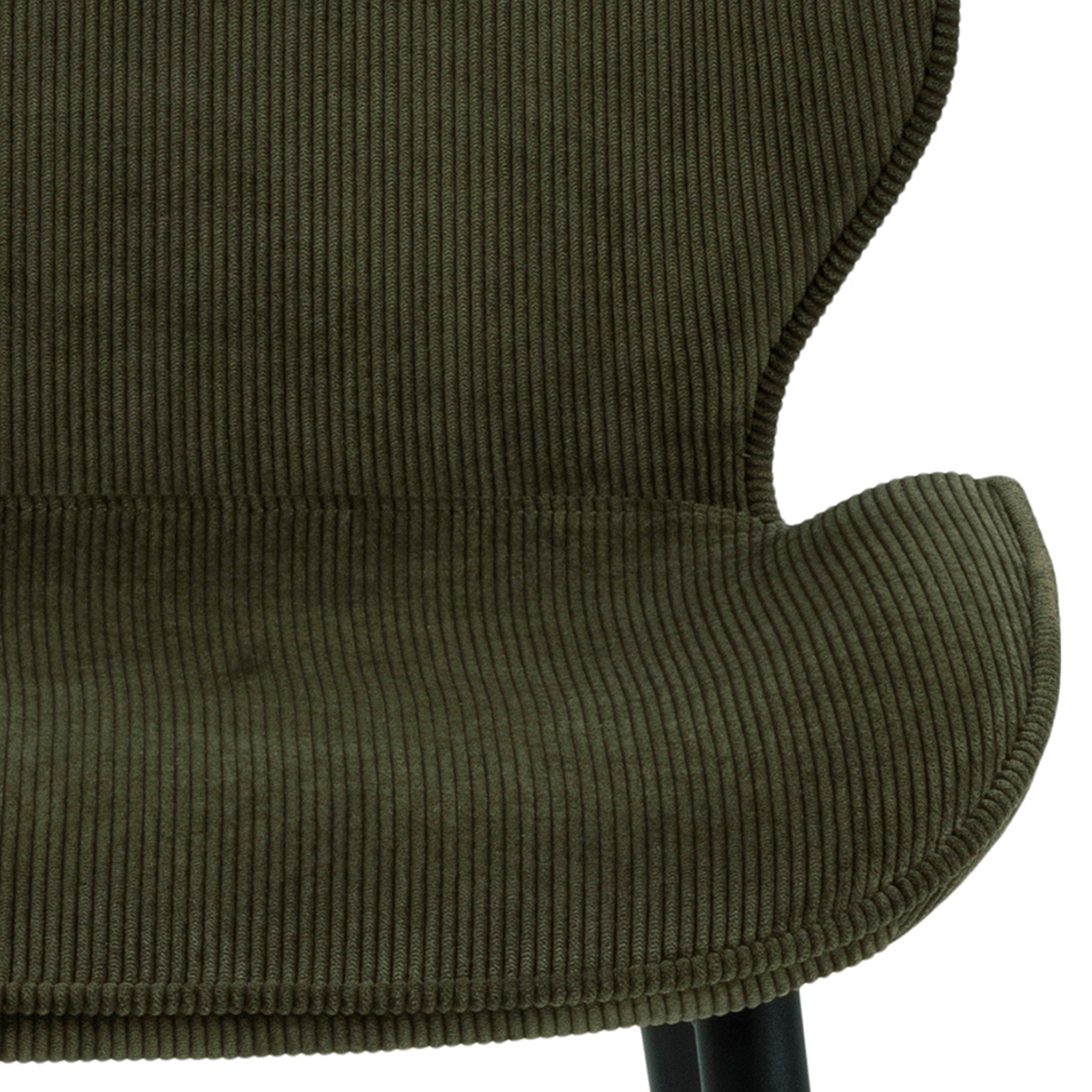 Nagano Round Dining Table in Oak 120cm includes 4 Femke Dining Chairs in Olive Green - image 9