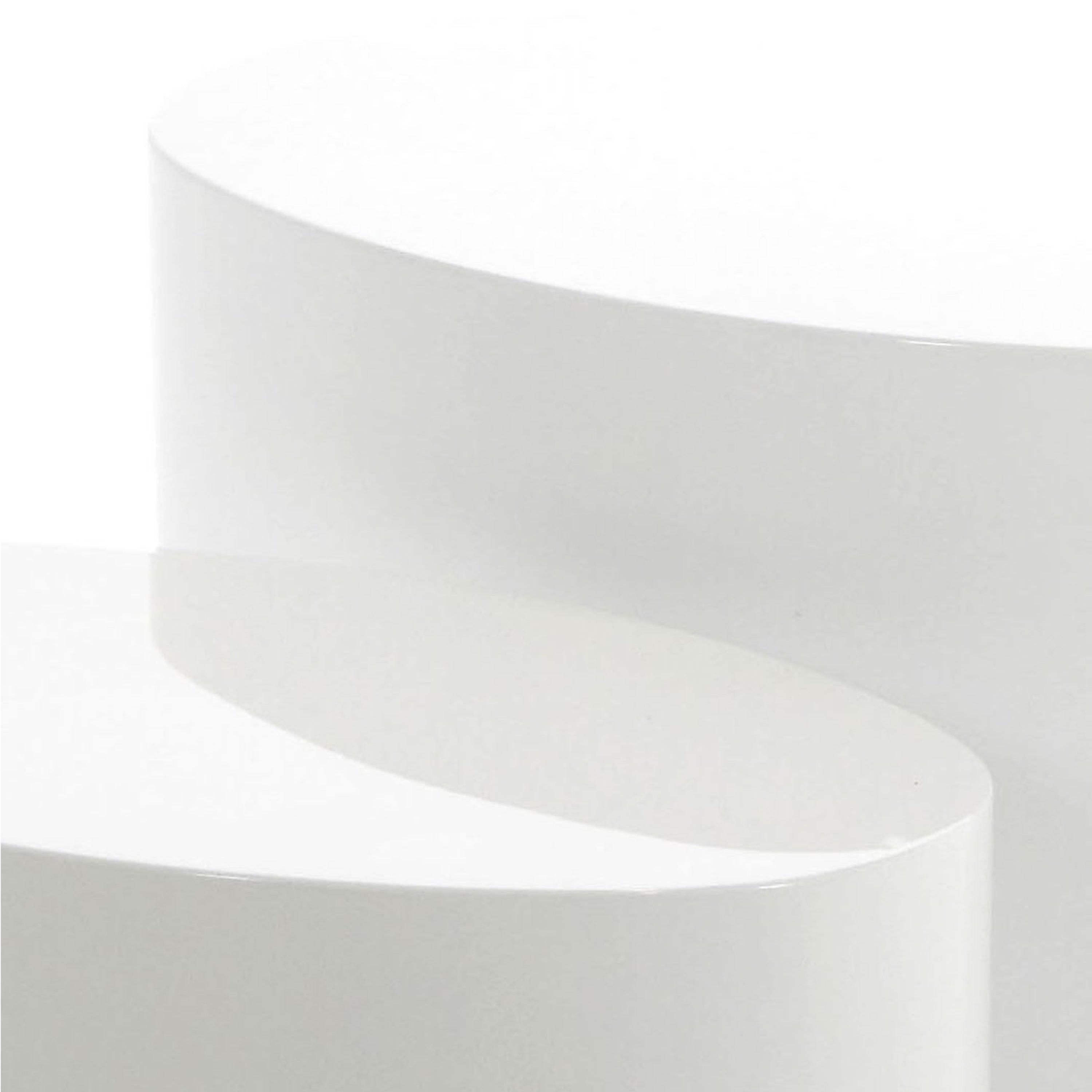 Mice Oval Coffee Table in White Set of 2 - image 6