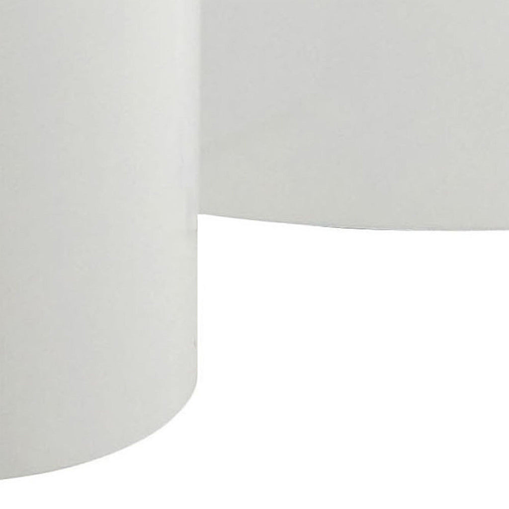 Mice Oval Coffee Table in White Set of 2 - image 7