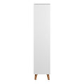 Mitra Shoe Cabinet 3 Flip Down Doors in White - image 3