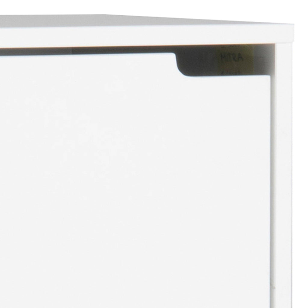 Mitra Shoe Cabinet 3 Flip Down Doors in White - image 8