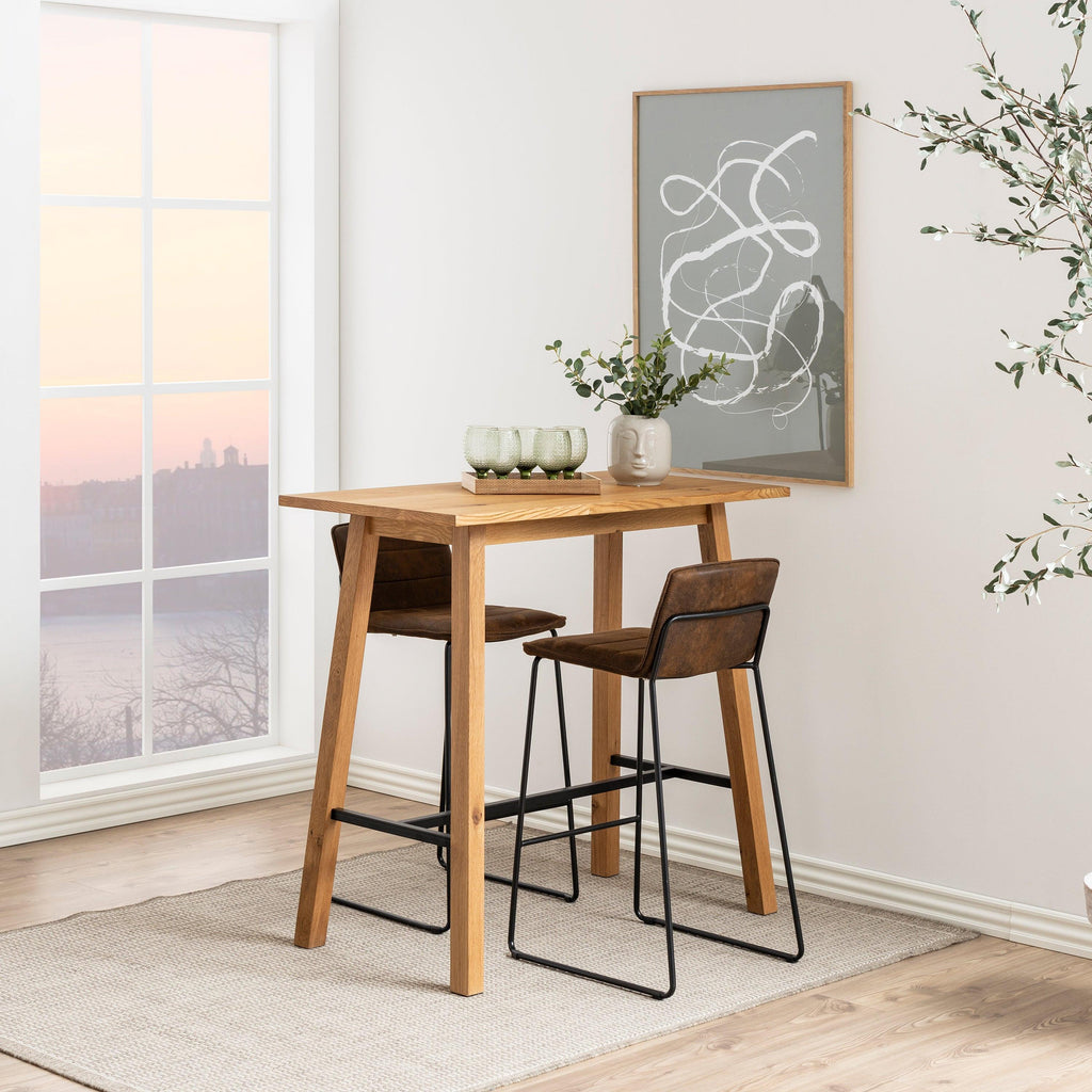 Chara Bar Table in Oak - image 4