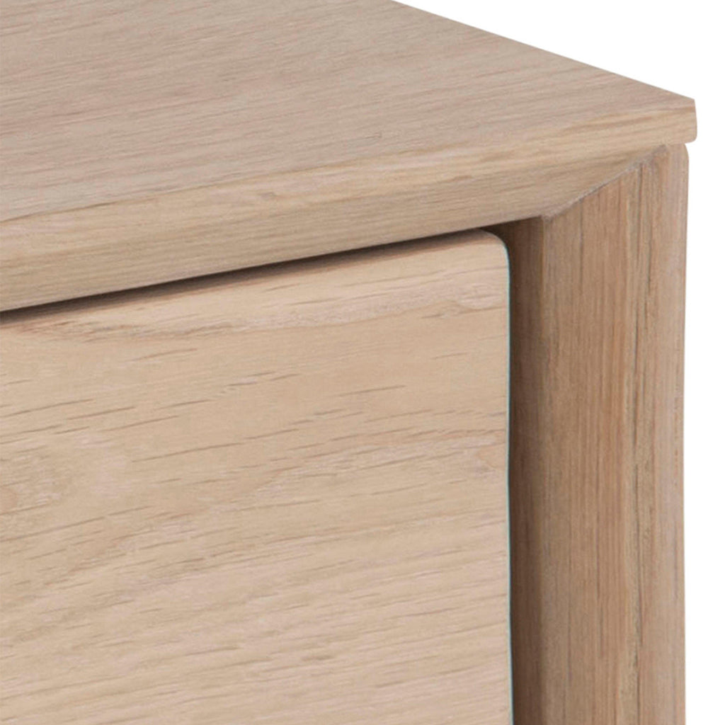 Century 1 Drawer Wall Mounted Bedside Table in Oak - image 5