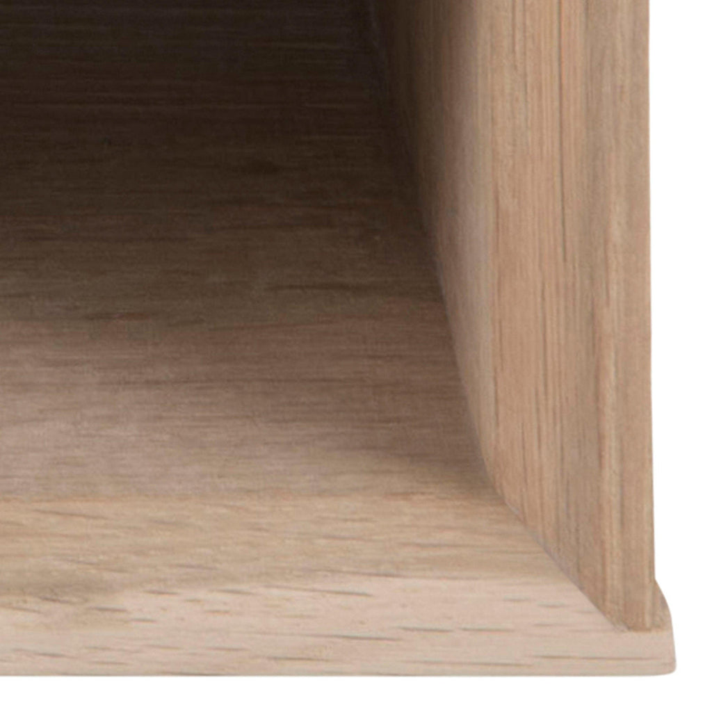 Century 1 Drawer Wall Mounted Bedside Table in Oak - image 7