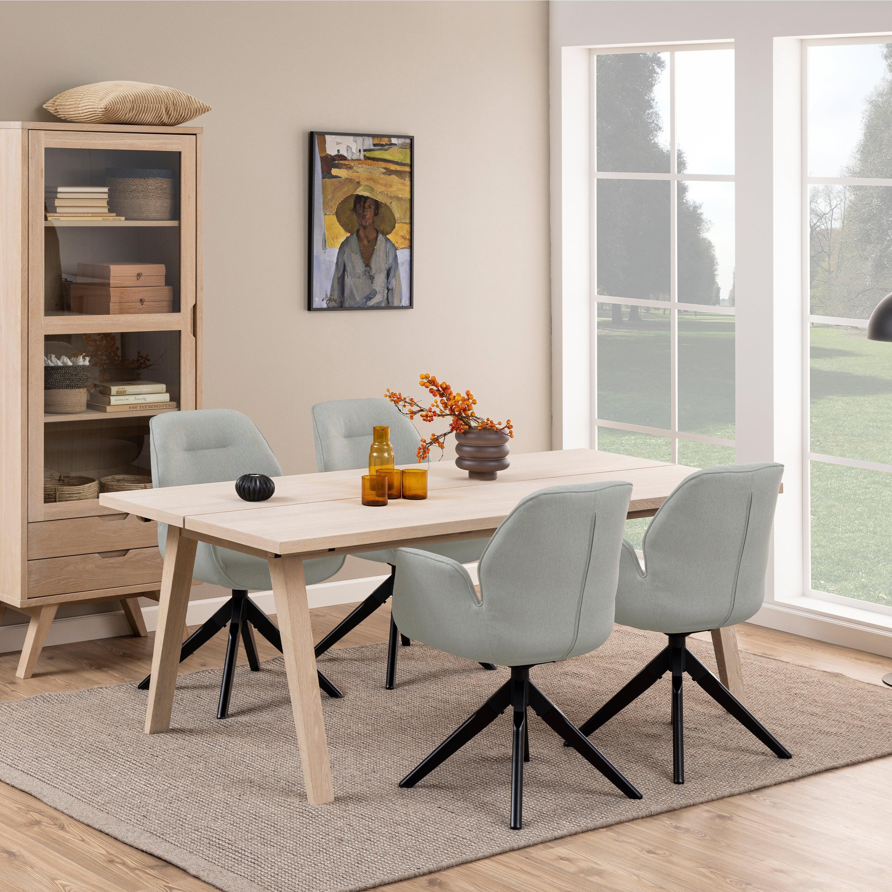 A-Line Rectanglar Dining Table in White Oak - image 3