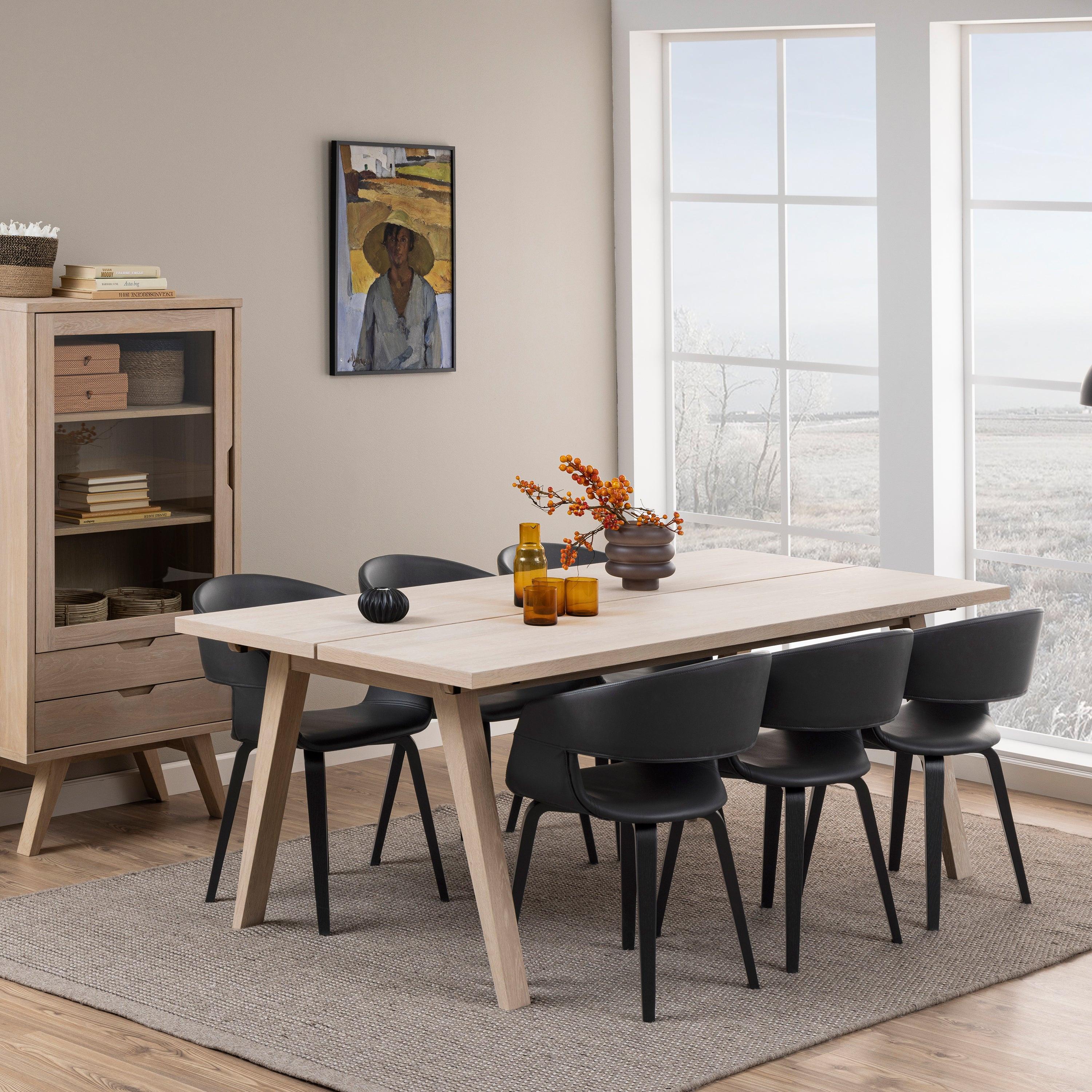 A-Line Rectanglar Dining Table in White Oak - image 4