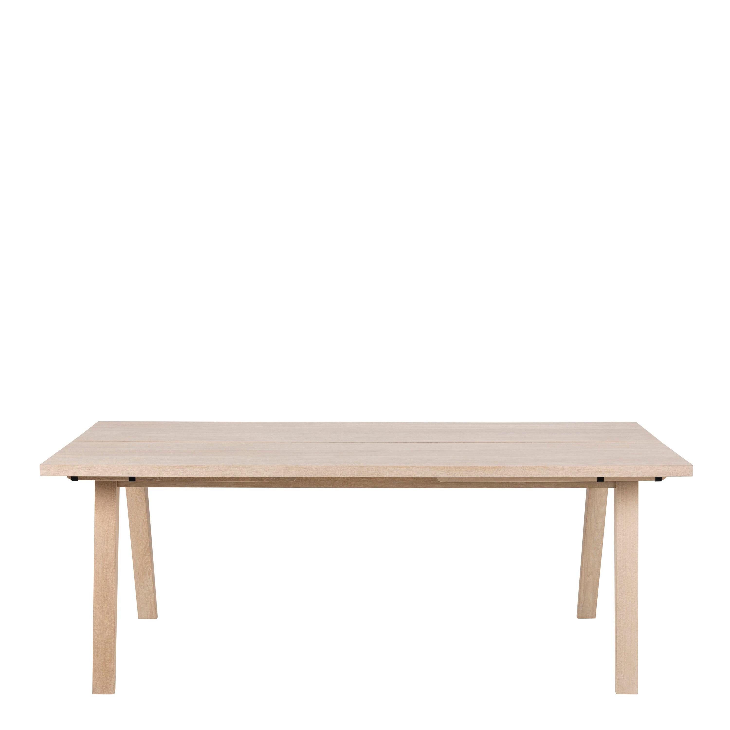 A-Line Extendable Dining Table in White Oak 200/286 x 74.6 x 95cm - image 3