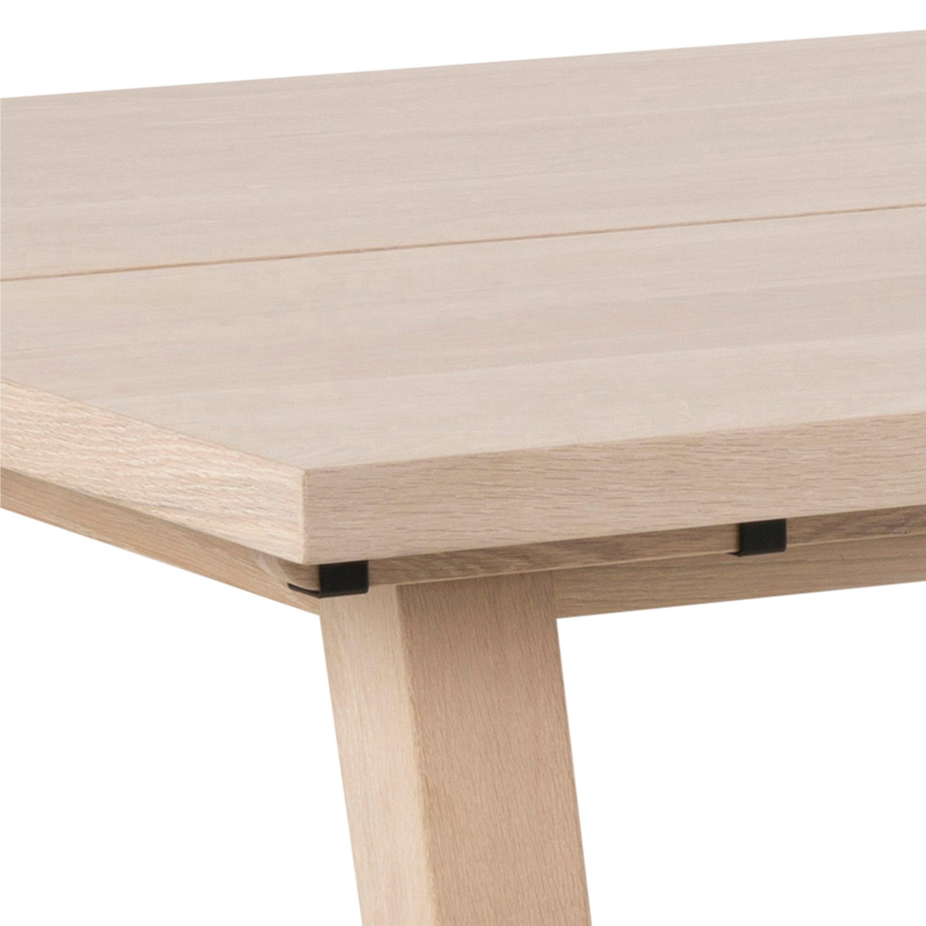 A-Line Extendable Dining Table in White Oak 200/286 x 74.6 x 95cm - image 7