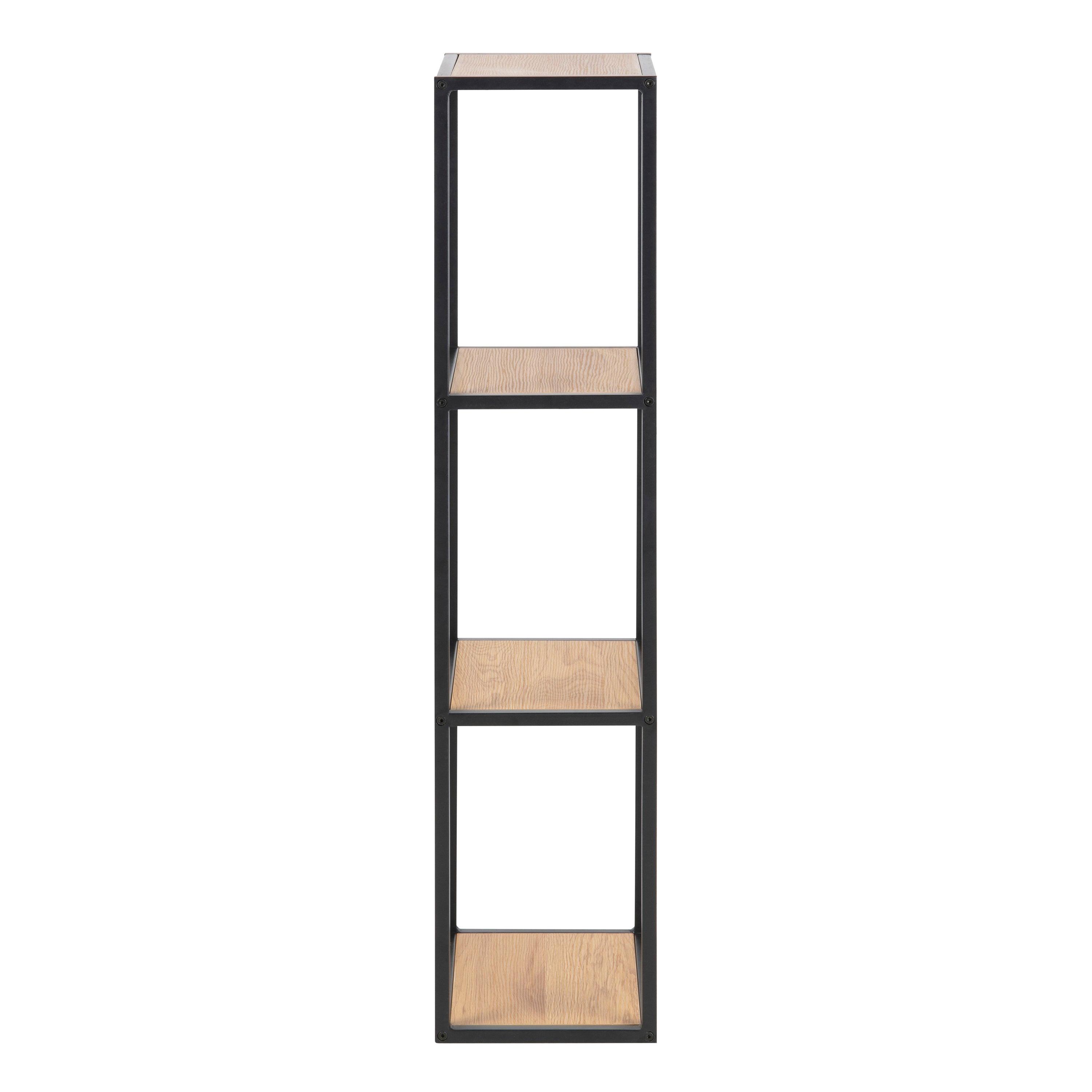Seaford Black Metal Wall Shelf - image 3