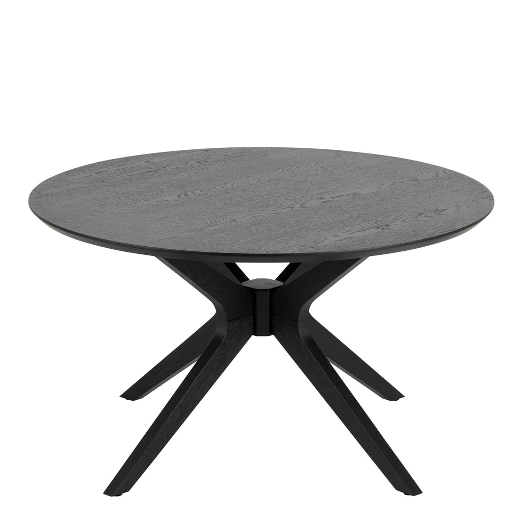 I_Duncan Round Coffee Tablein Black 80x45cm - image 2