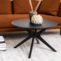 I_Duncan Round Coffee Tablein Black 80x45cm - image 4