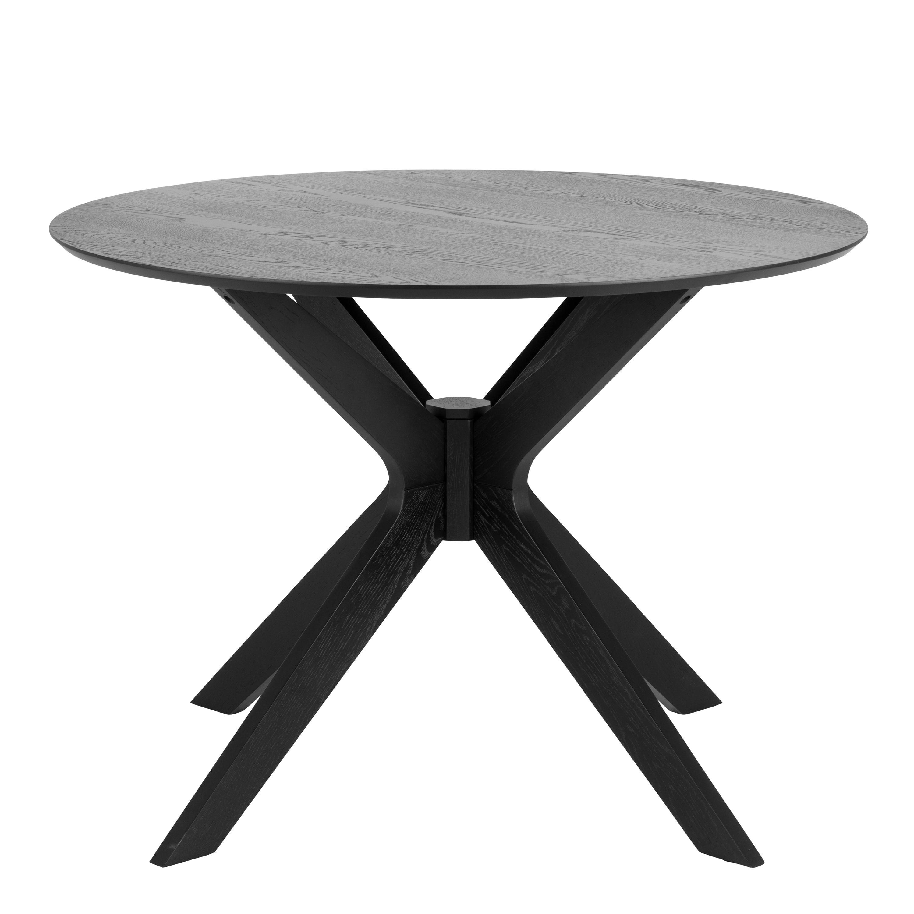 I_Duncan Round Coffee Tablein Black 105x75cm - image 2