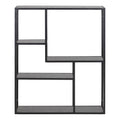 Seaford Black Metal Wall Shelf with 3 Additional Black Shelves - image 2