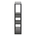 Seaford Black Metal Wall Shelf with 3 Additional Black Shelves - image 3