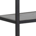 Seaford Black Metal Wall Shelf with 3 Additional Black Shelves - image 5