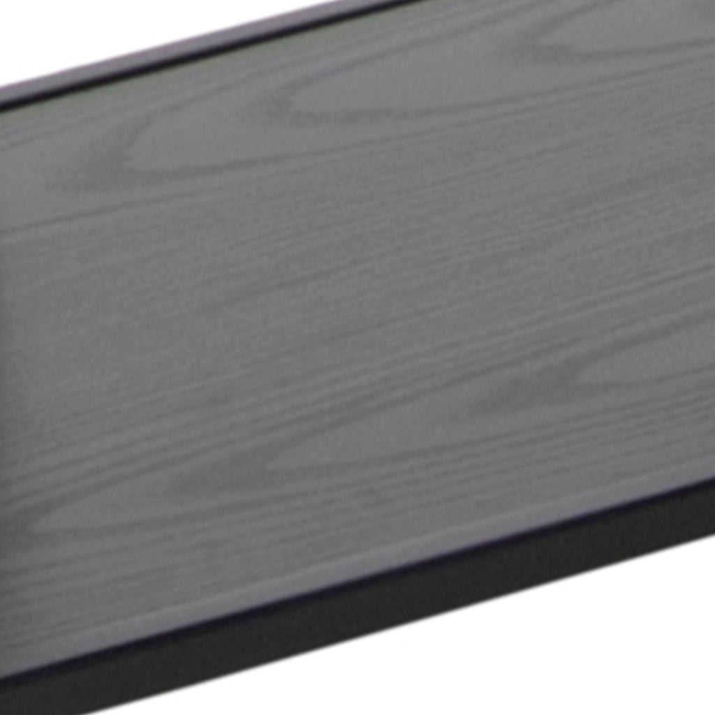 Seaford Tall Black Metal Bookcase with 5 Black Shelves - image 8