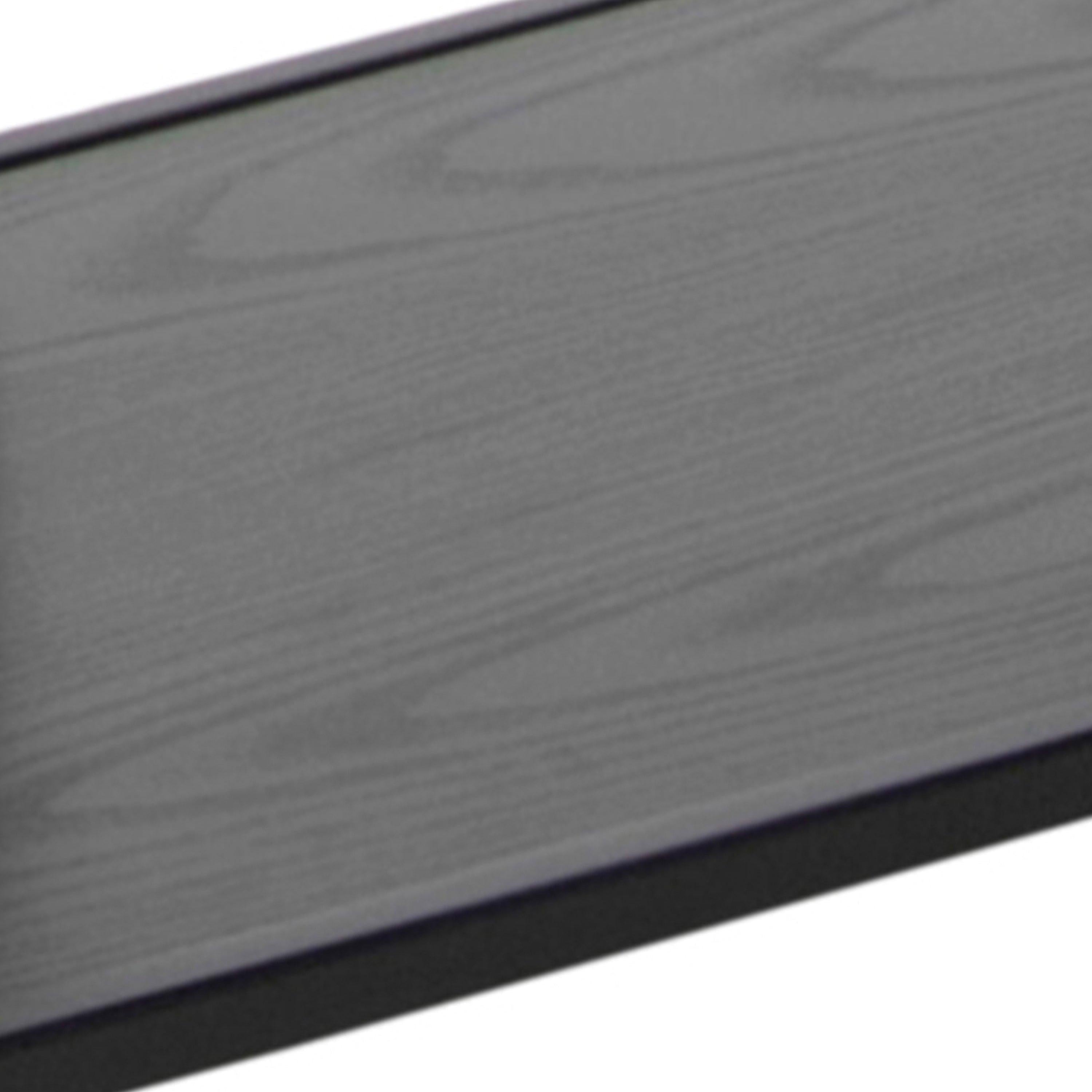 Seaford Tall Black Metal Bookcase with 5 Black Shelves - image 8