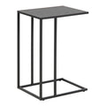 Seaford Black Metal Side Table with Black Top - image 3