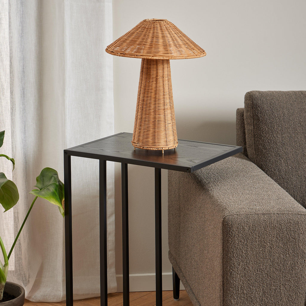 Seaford Black Metal Side Table with Black Top - image 6