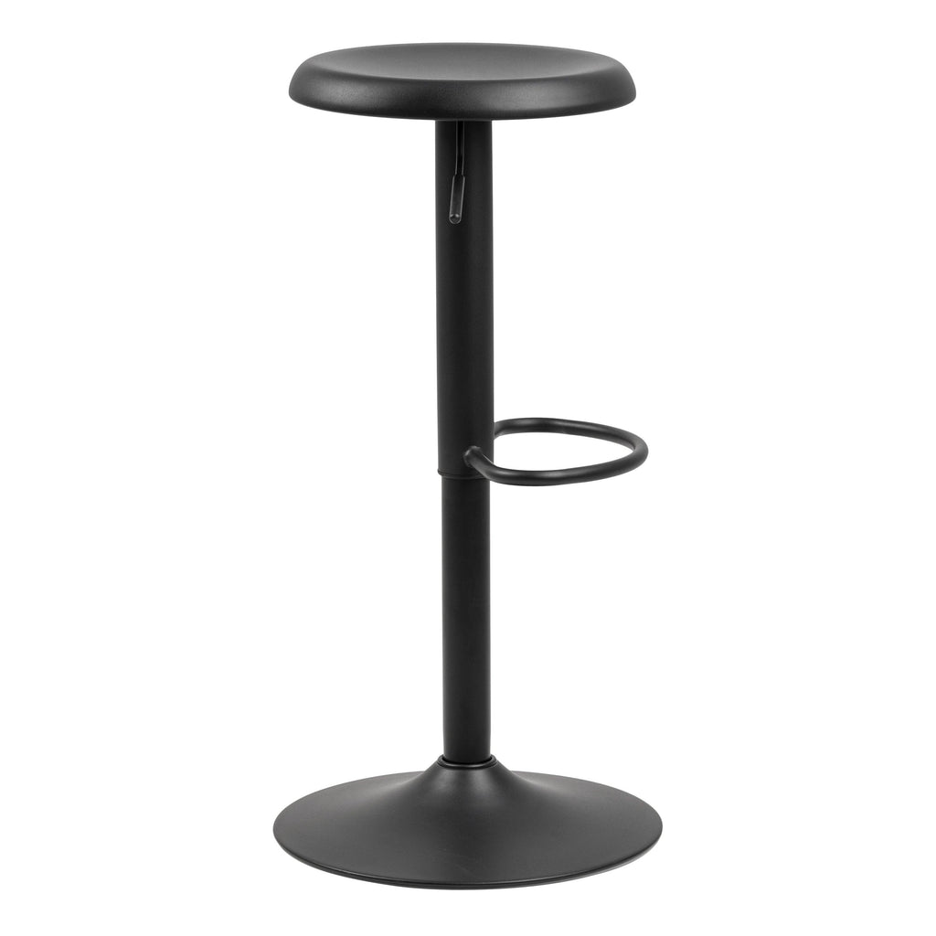 Finch Black Bar Stool without Back Set of 2 - image 3