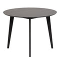 Roxby Round Dining Table in Black 105cm - image 3