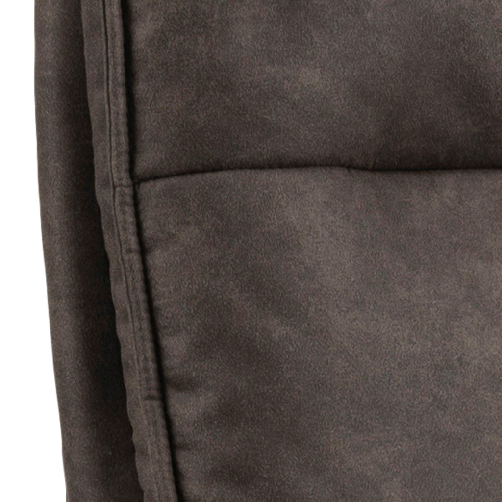 Brad Swivel Desk Chair with Armrest in Black - image 8