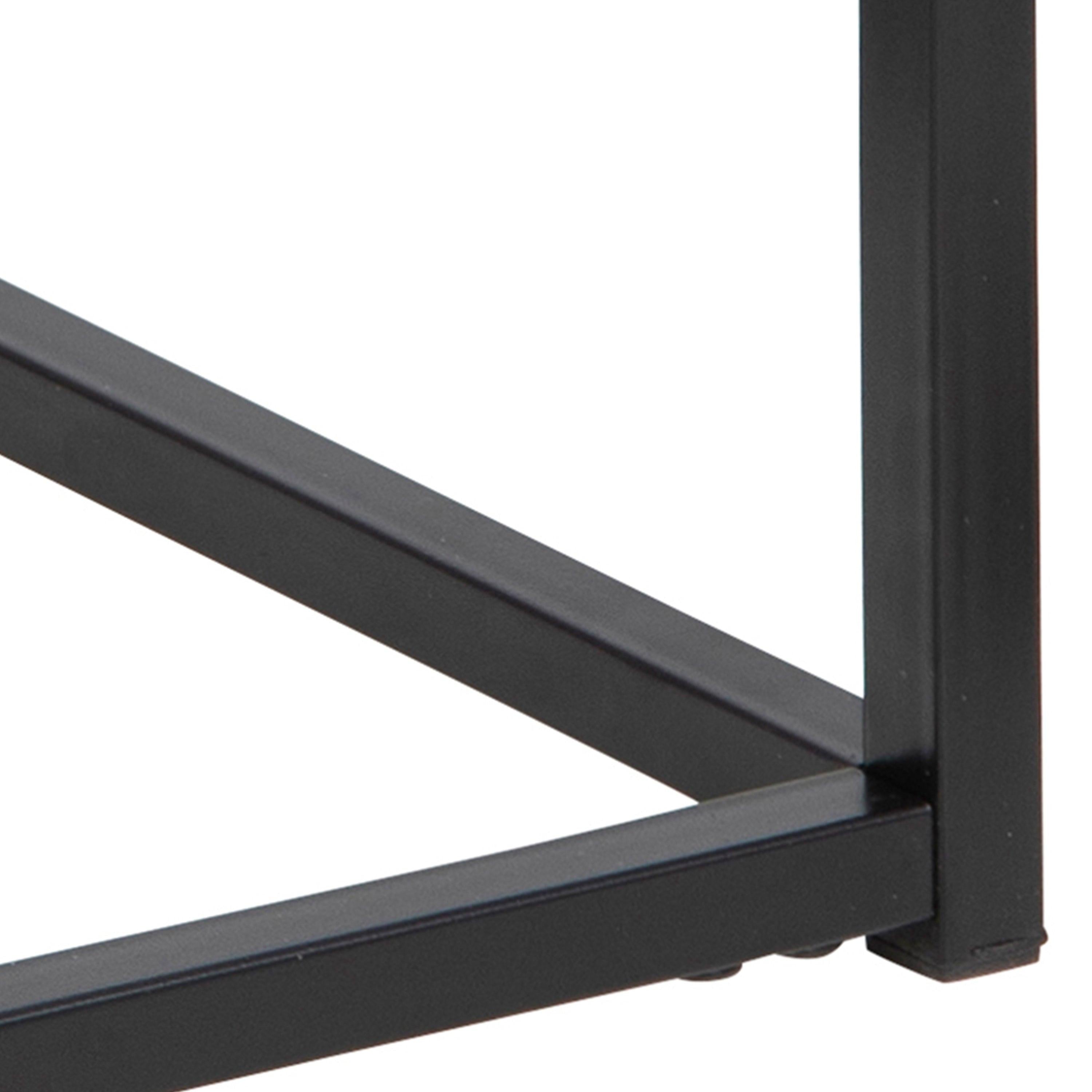 Mitra 1 Drawer Bedside Table in Black - image 9
