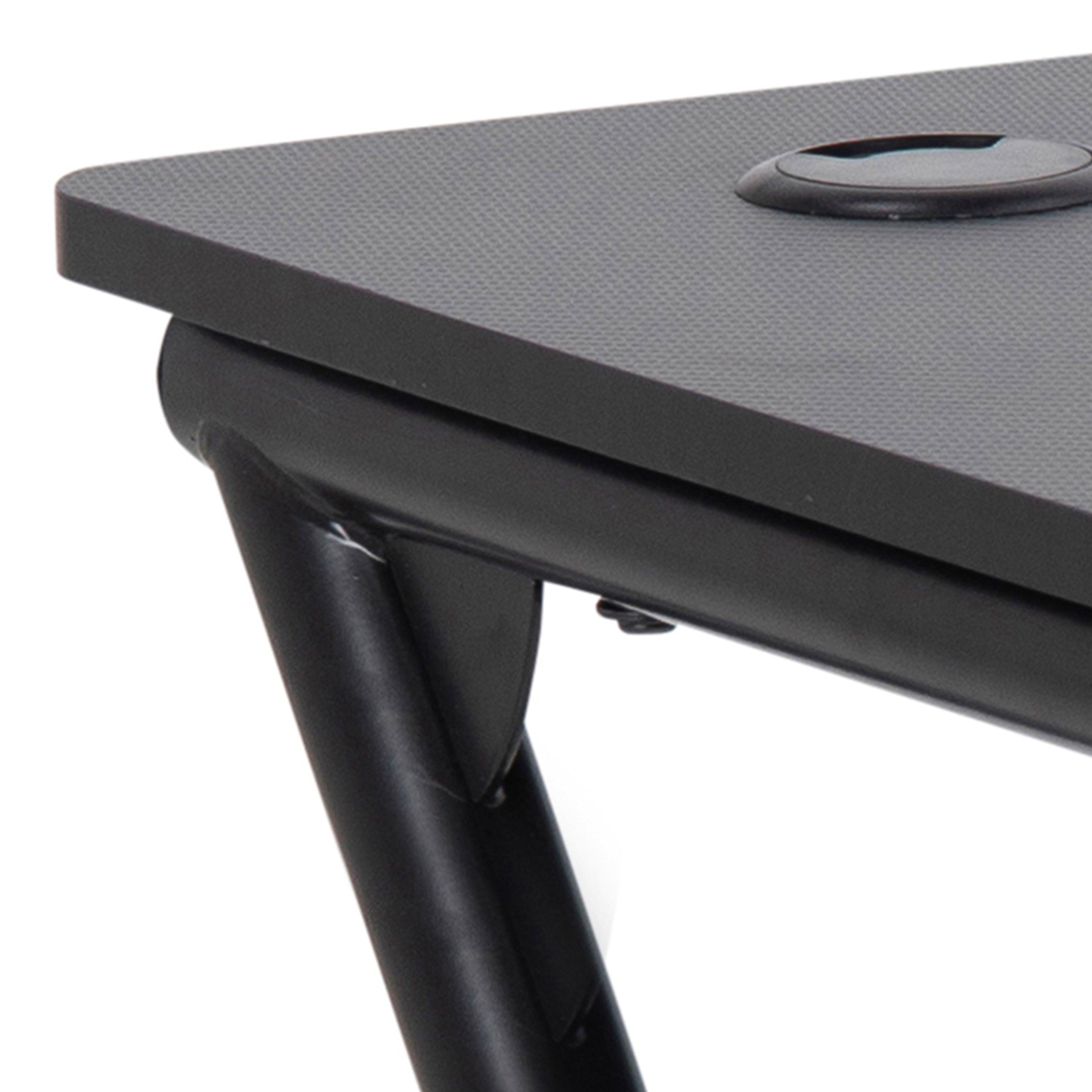 Trooper Gaming Desk in Black - image 5