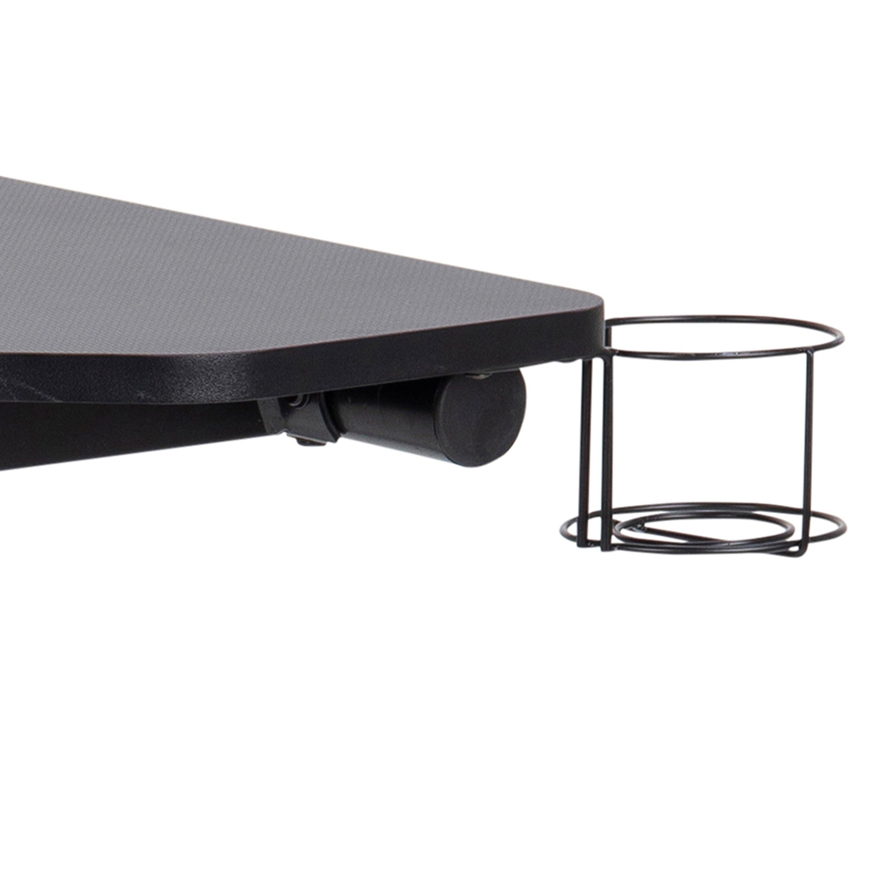 Trooper Gaming Desk in Black - image 7
