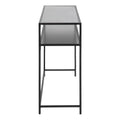 Seaford Black Metal Console Table with Black Top - image 3