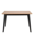 Roxby Dining Table in Oak & Black 120x80cm - image 2