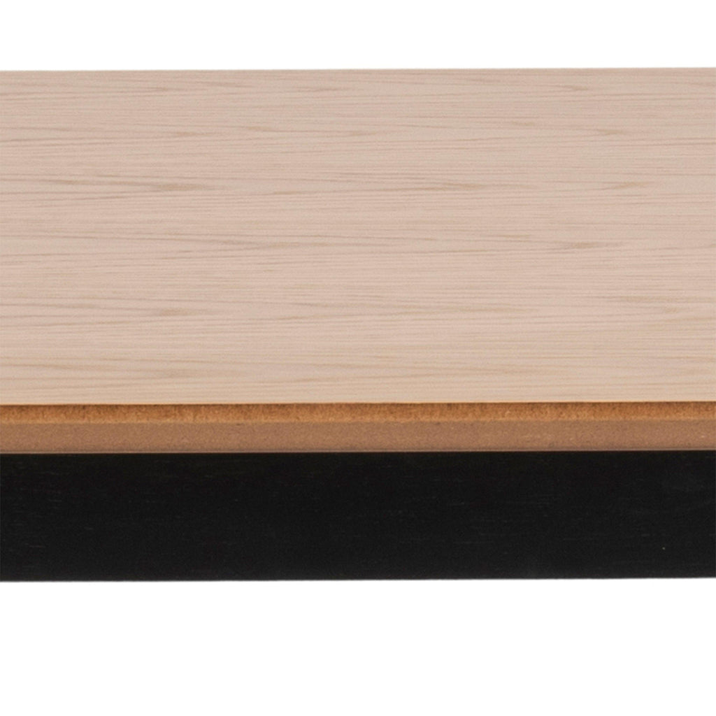 Roxby Dining Table in Oak & Black 120x80cm - image 7