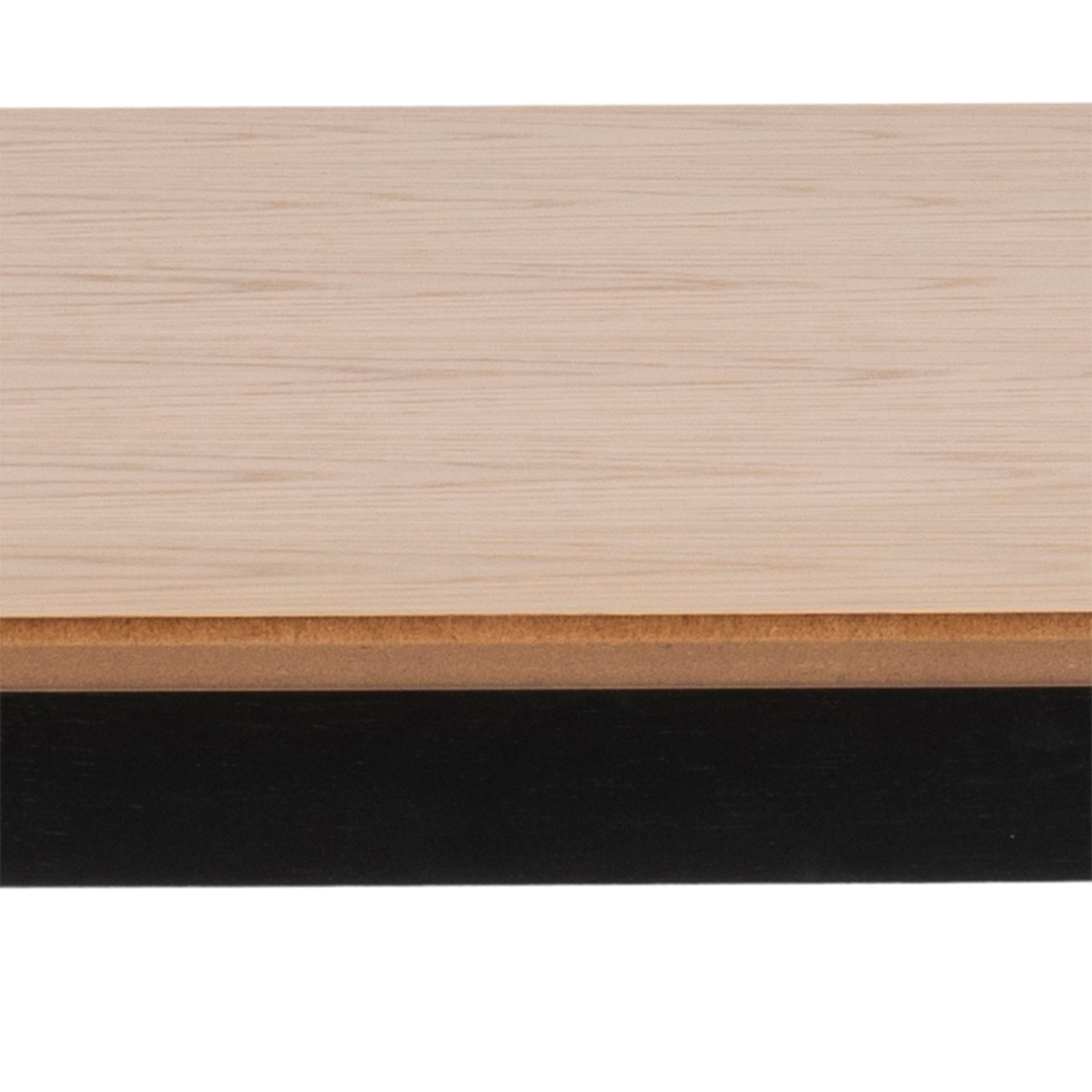 Roxby Dining Table in Oak & Black 120x80cm - image 7