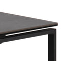 Katrine Ceramic Nest of Tables in Black Set of 3 - image 4