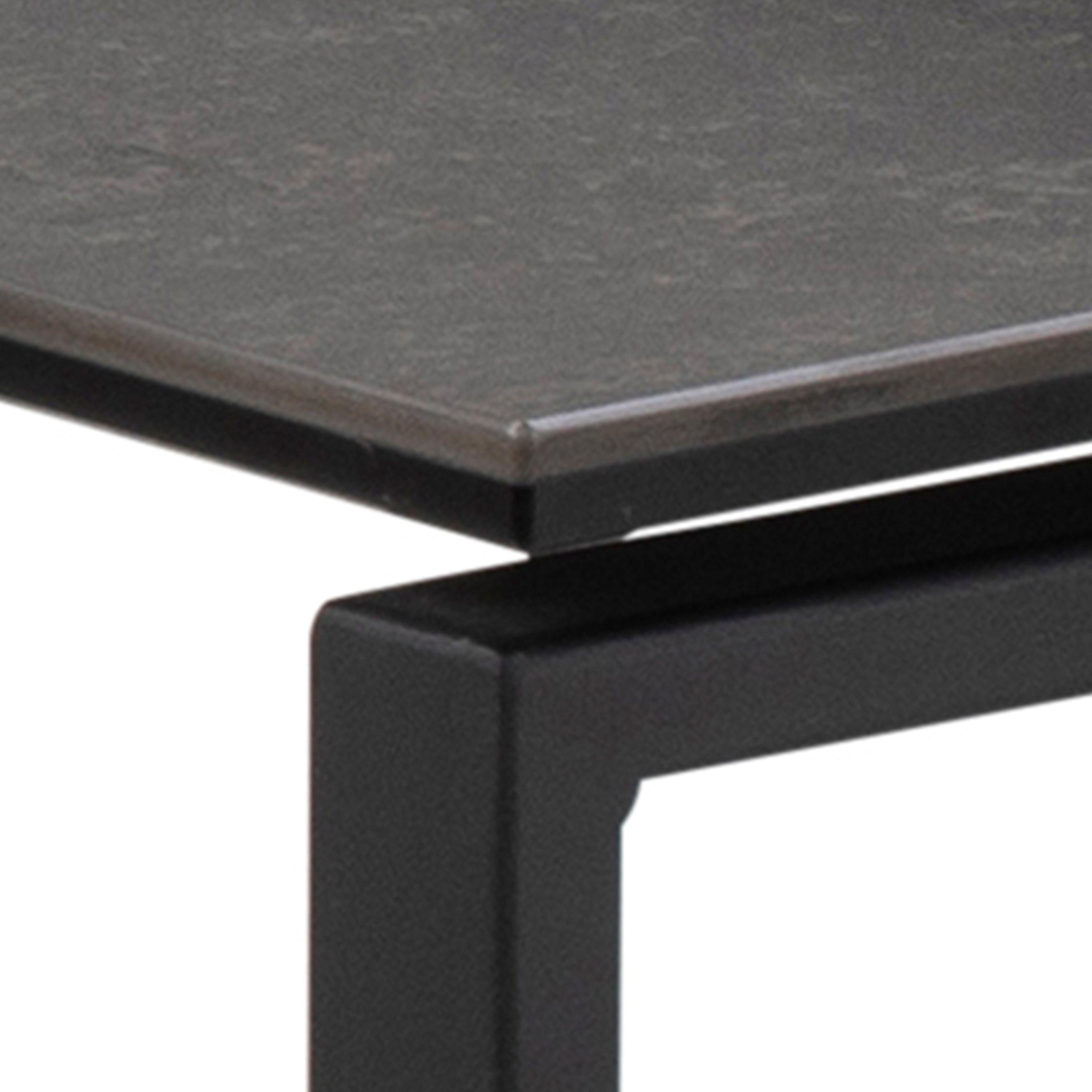 Katrine Ceramic Nest of Tables in Black Set of 3 - image 5