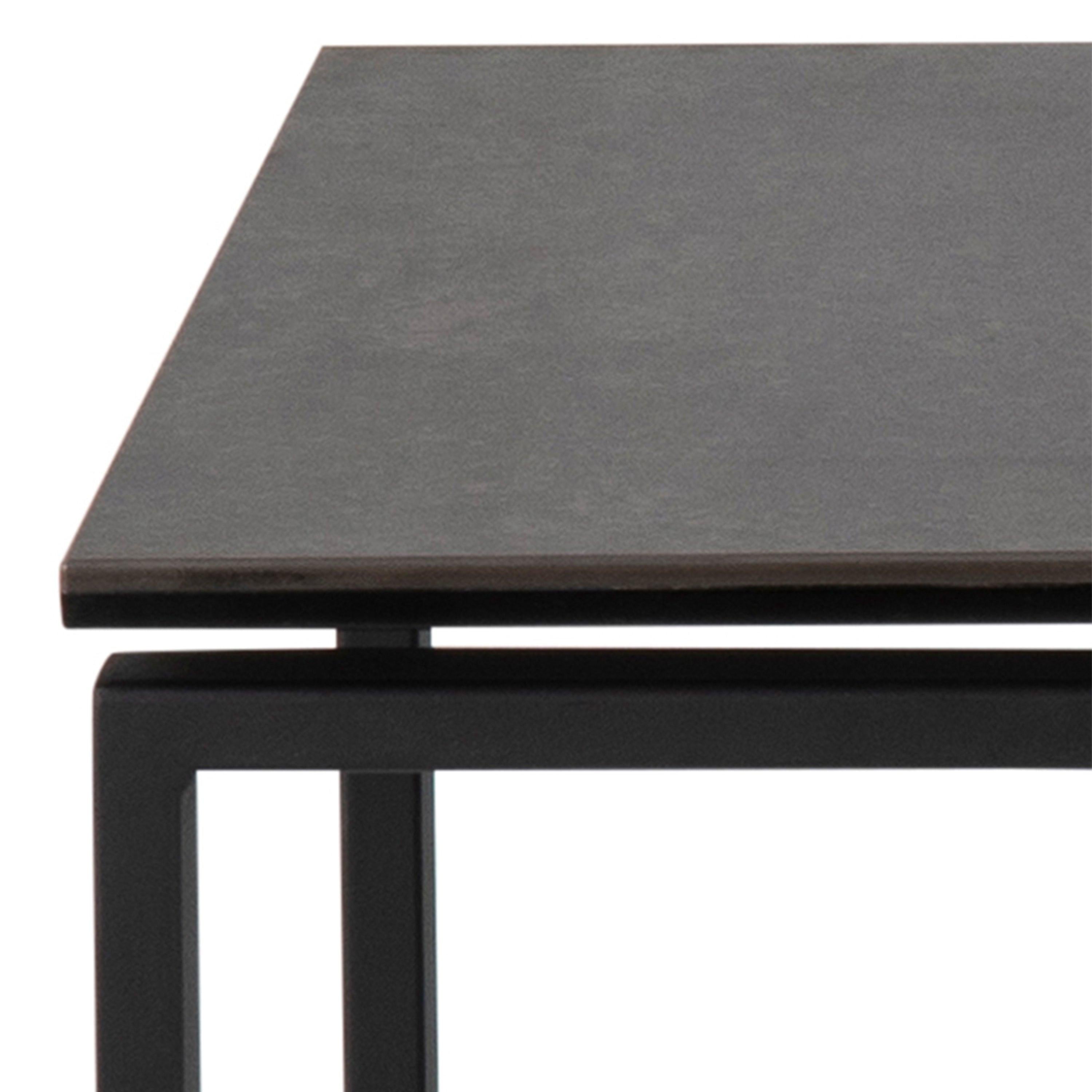 Katrine Ceramic Nest of Tables in Black Set of 3 - image 6