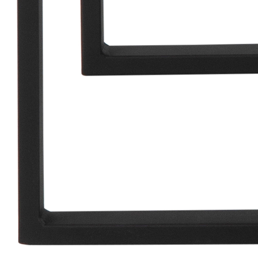 Katrine Ceramic Nest of Tables in Black Set of 3 - image 8
