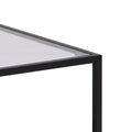 Seaford Black Metal Coffee Table Set with Glass Top - image 5