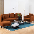Bayonne Oval Coffee Table with Smoked Glass Top - image 3
