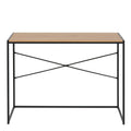 Seaford Office Desk in Black & Oak - image 2